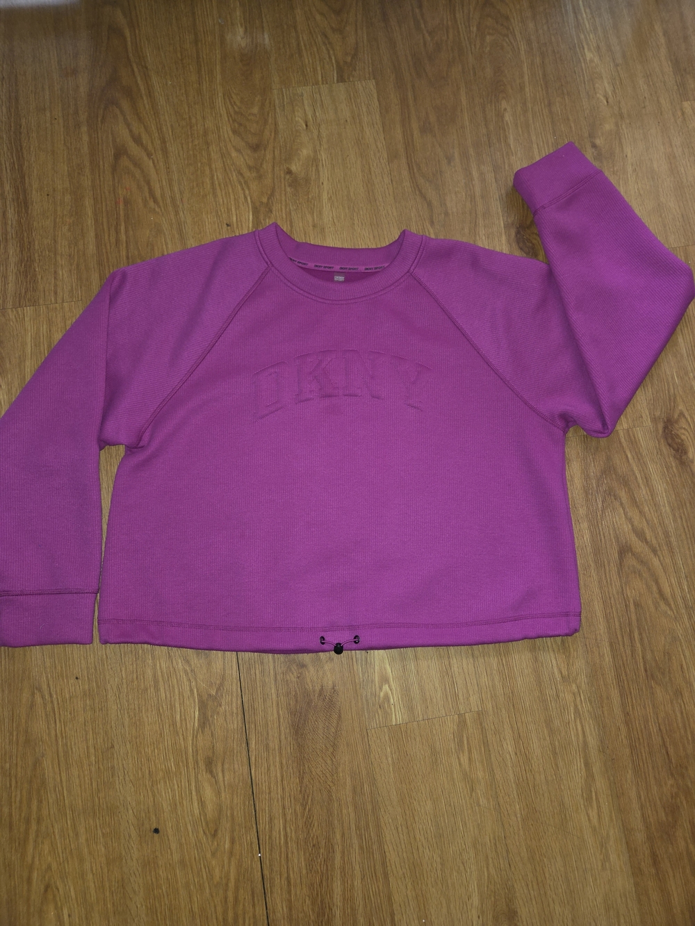 DKNY Sport Fuchsia Crewneck Sweatshirt